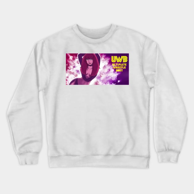 Ultimate Wrestle Bout Alura Promo Crewneck Sweatshirt by sketchbooksage